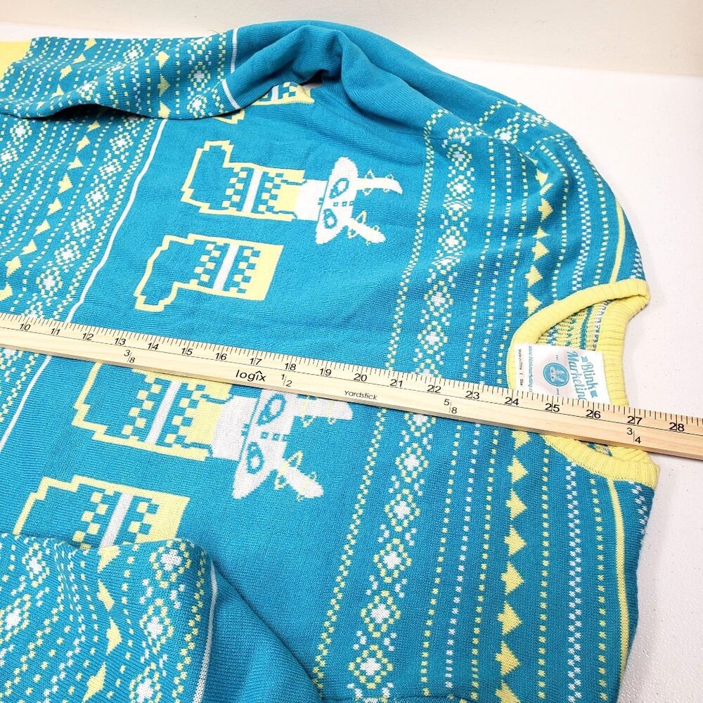 Blink Marketing Christmas Holiday Sweater Size Large - Picture 11 of 11